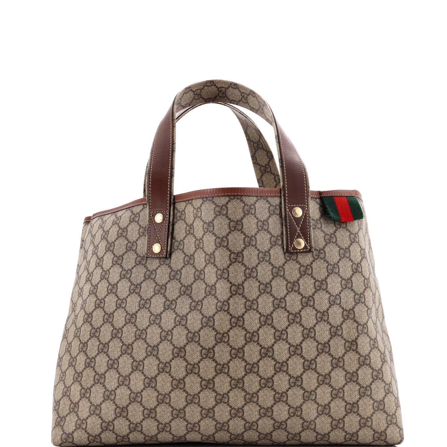 Web Loop Tote GG Coated Canvas Medium