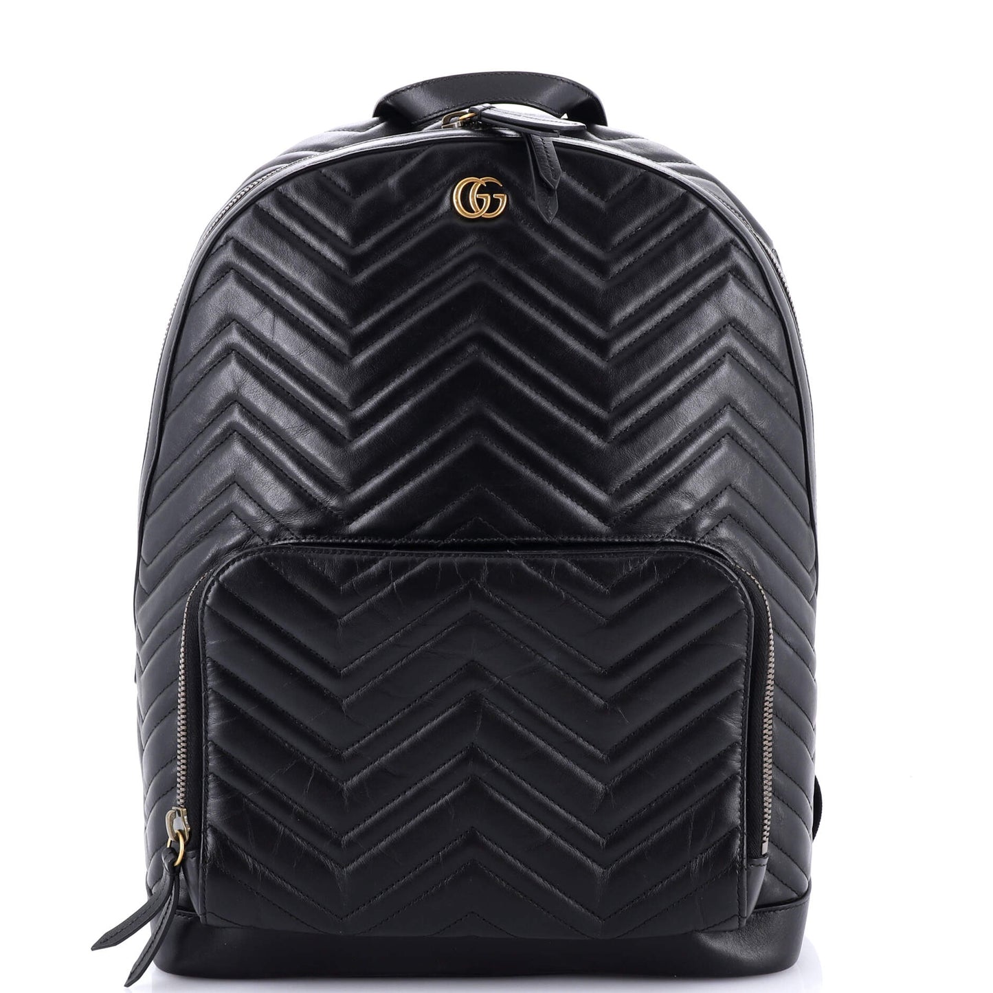 GG Marmont Pocket Backpack Matelasse Leather Medium