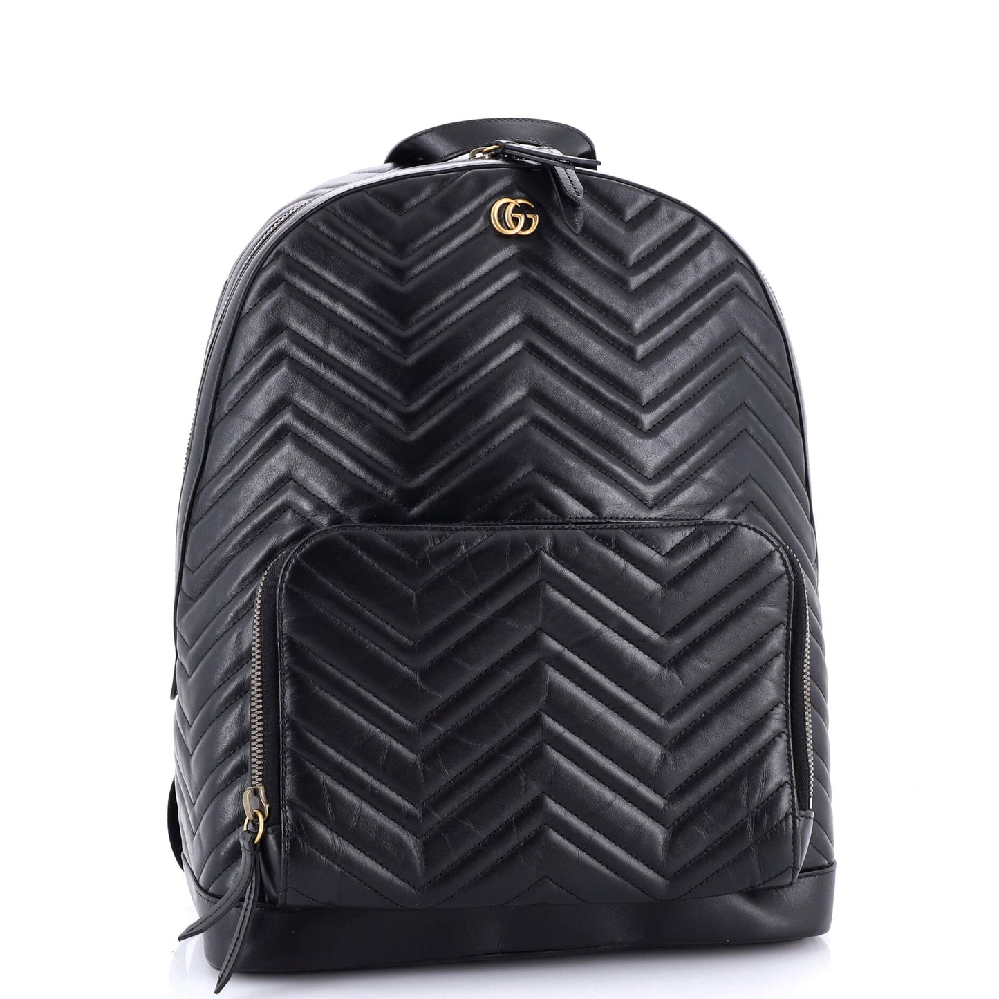 GG Marmont Pocket Backpack Matelasse Leather Medium