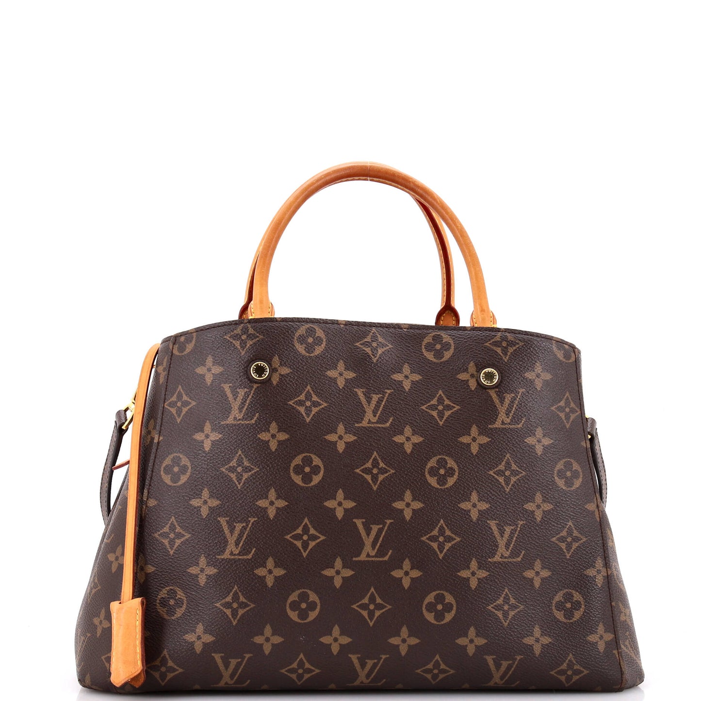 Montaigne Handbag Monogram Canvas MM