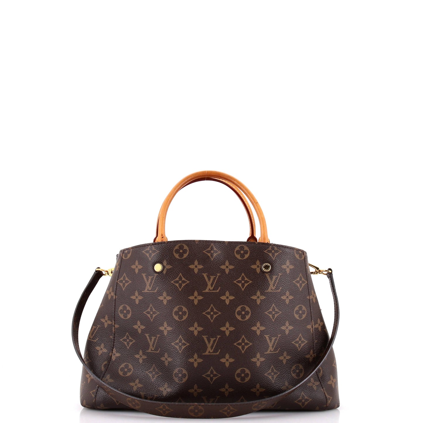 Montaigne Handbag Monogram Canvas MM