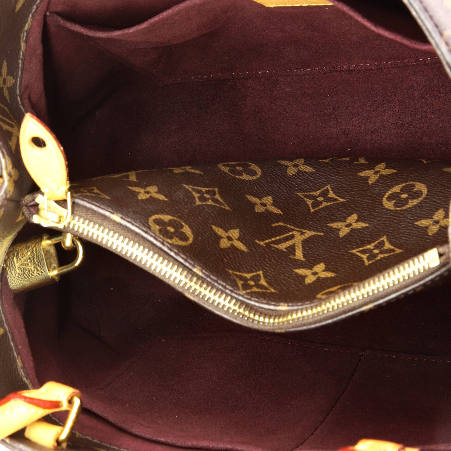 Montaigne Handbag Monogram Canvas MM