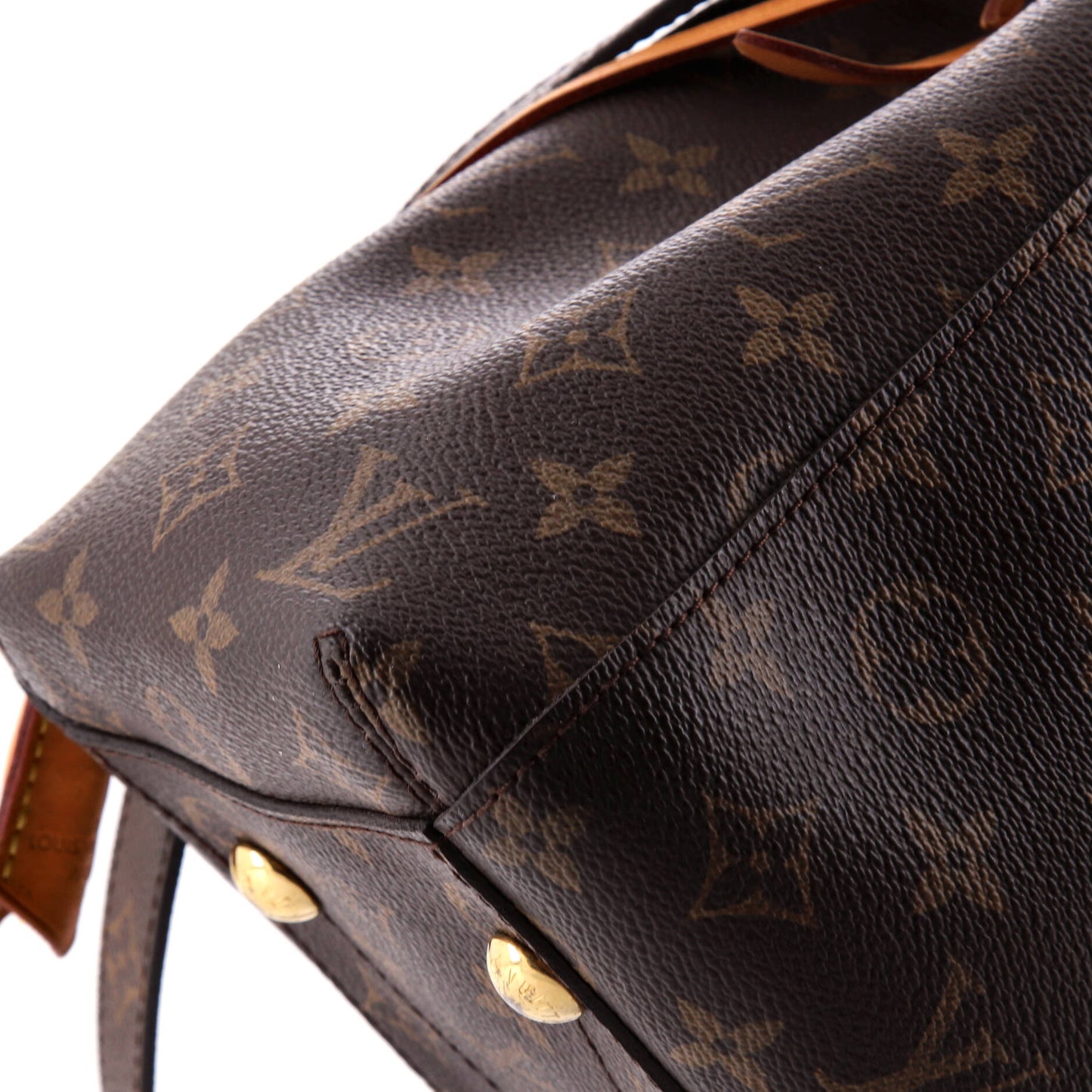 Montaigne Handbag Monogram Canvas MM