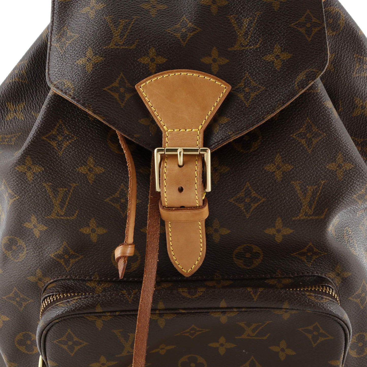 Vintage Montsouris Backpack Monogram Canvas GM