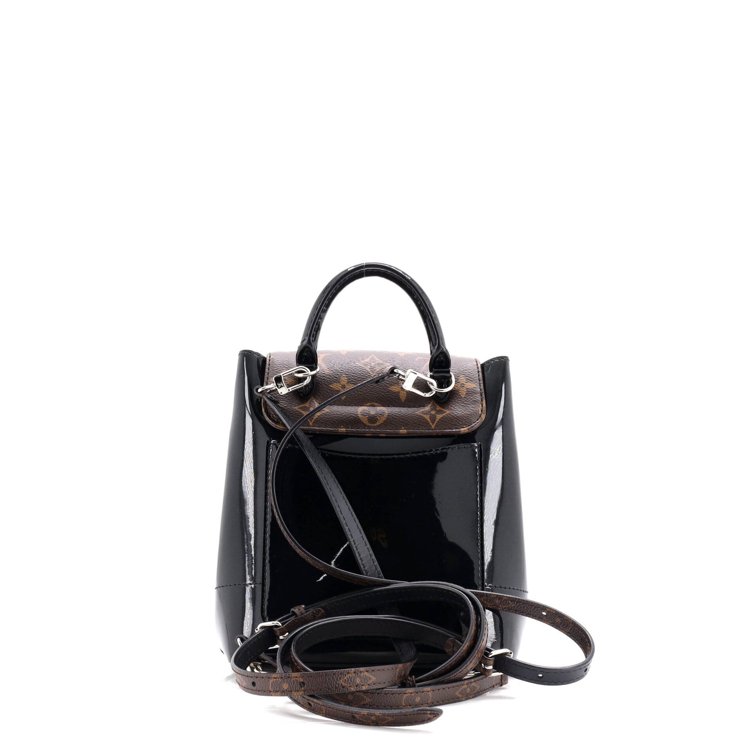 Hot Springs Backpack Vernis with Monogram Canvas