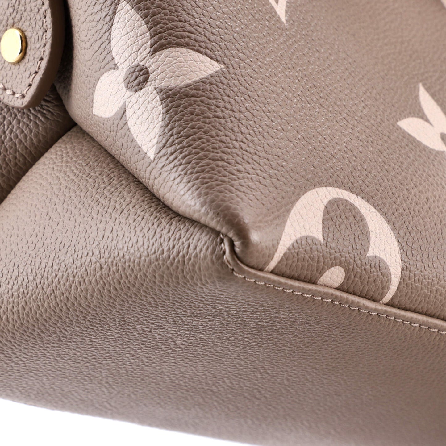 Petit Palais Handbag Bicolor Monogram Empreinte Giant