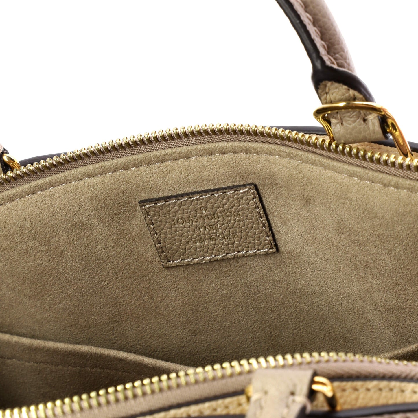Petit Palais Handbag Bicolor Monogram Empreinte Giant