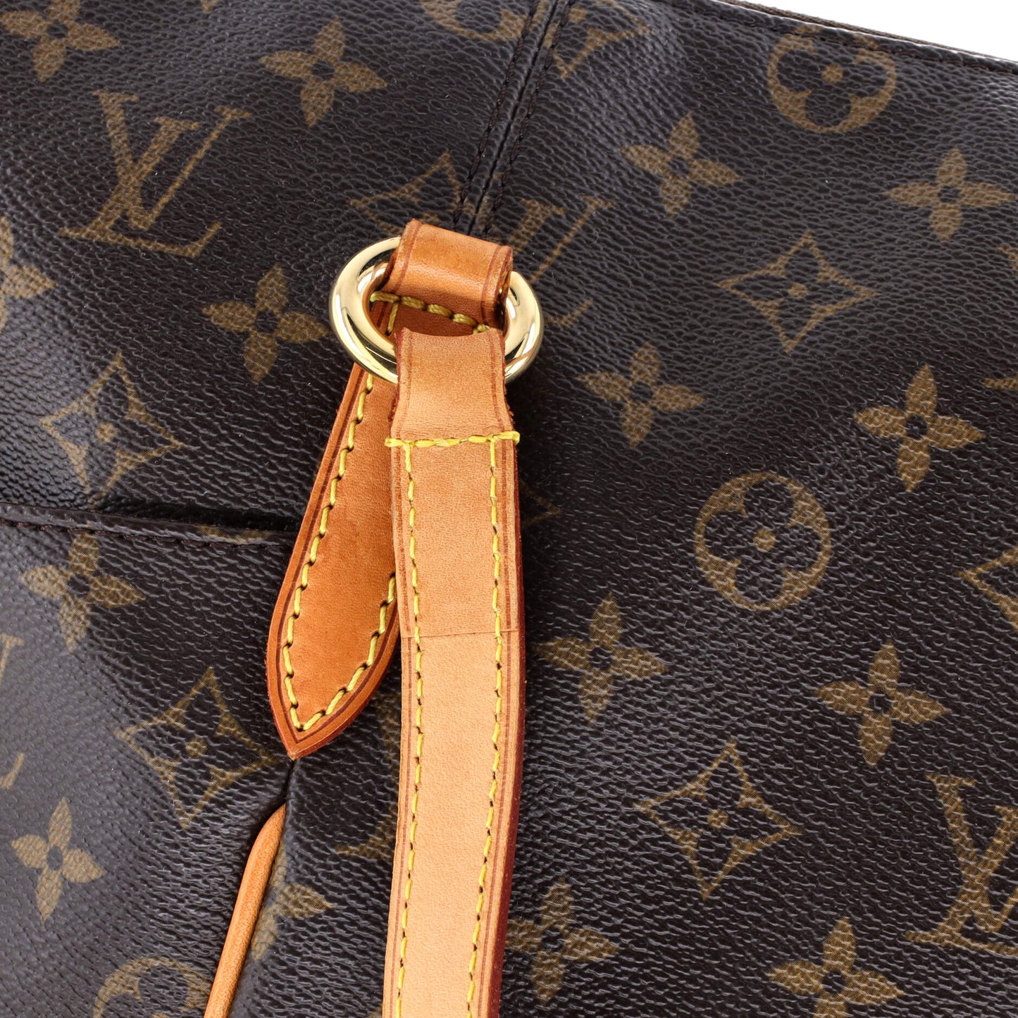 Totally Handbag Monogram Canvas MM