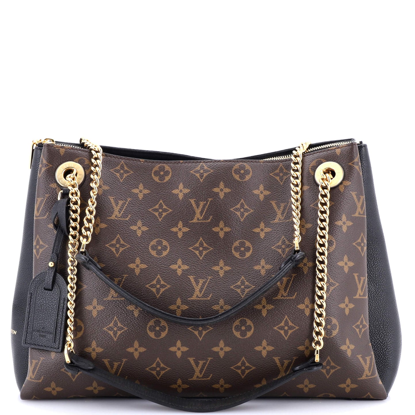 Surene Handbag Monogram Canvas with Leather MM