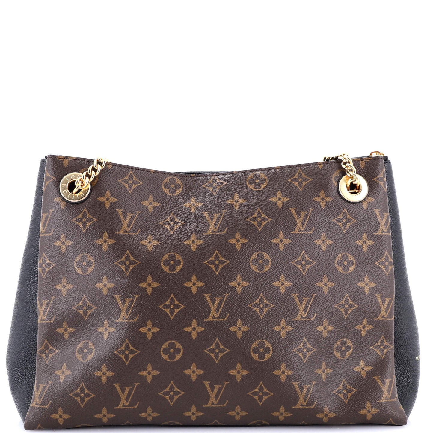Surene Handbag Monogram Canvas with Leather MM