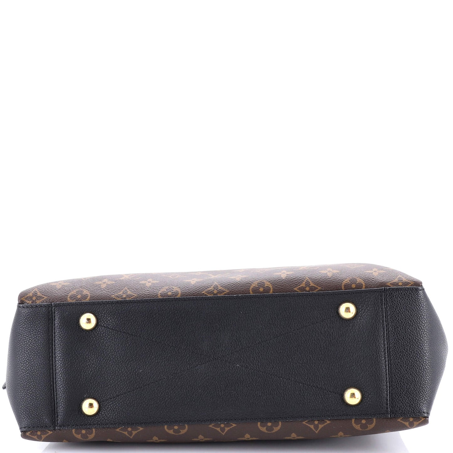 Surene Handbag Monogram Canvas with Leather MM