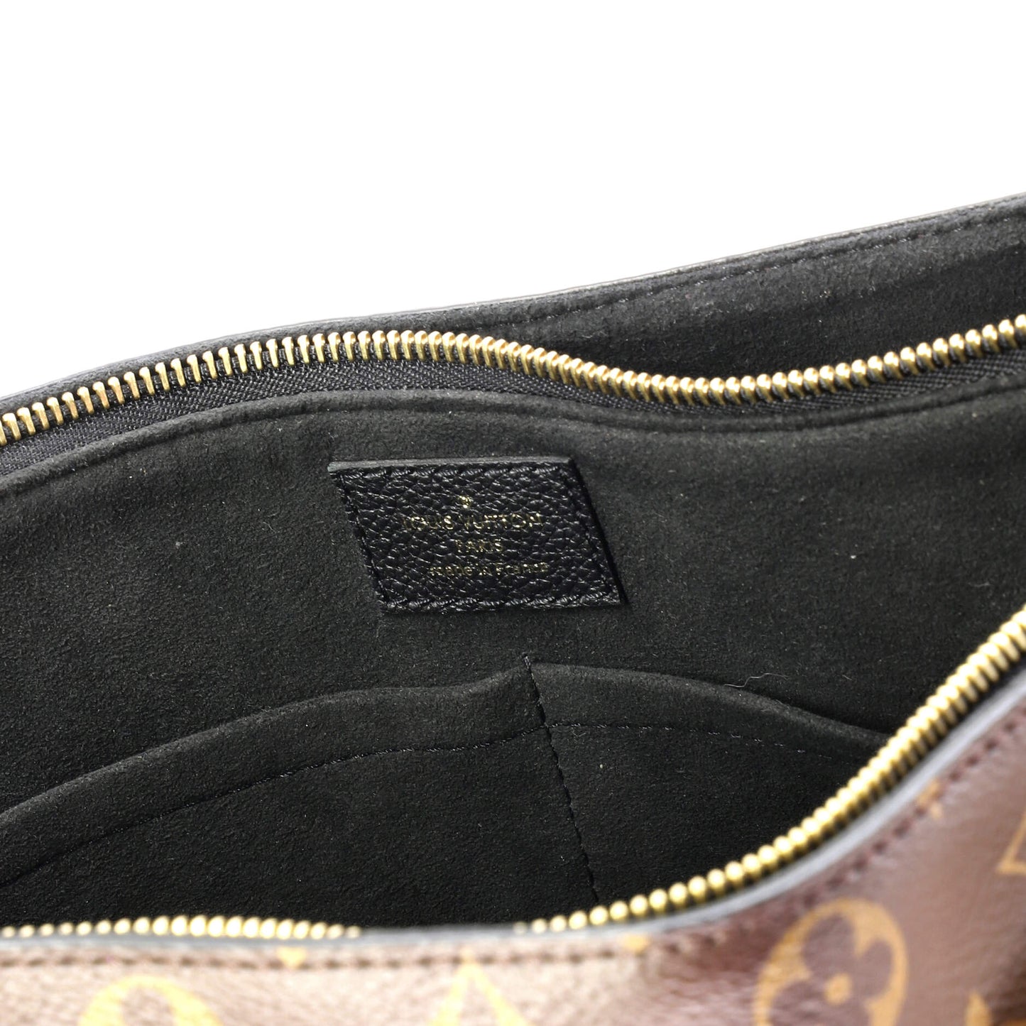 Surene Handbag Monogram Canvas with Leather MM