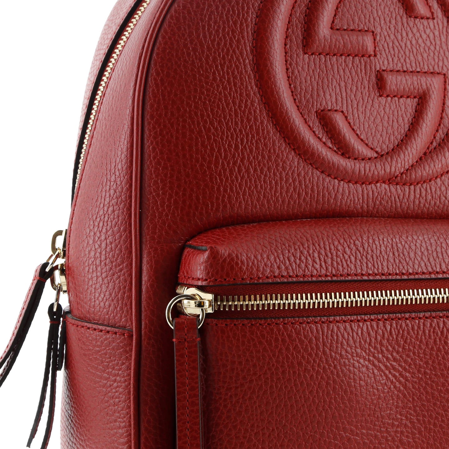 Soho Chain Backpack Leather