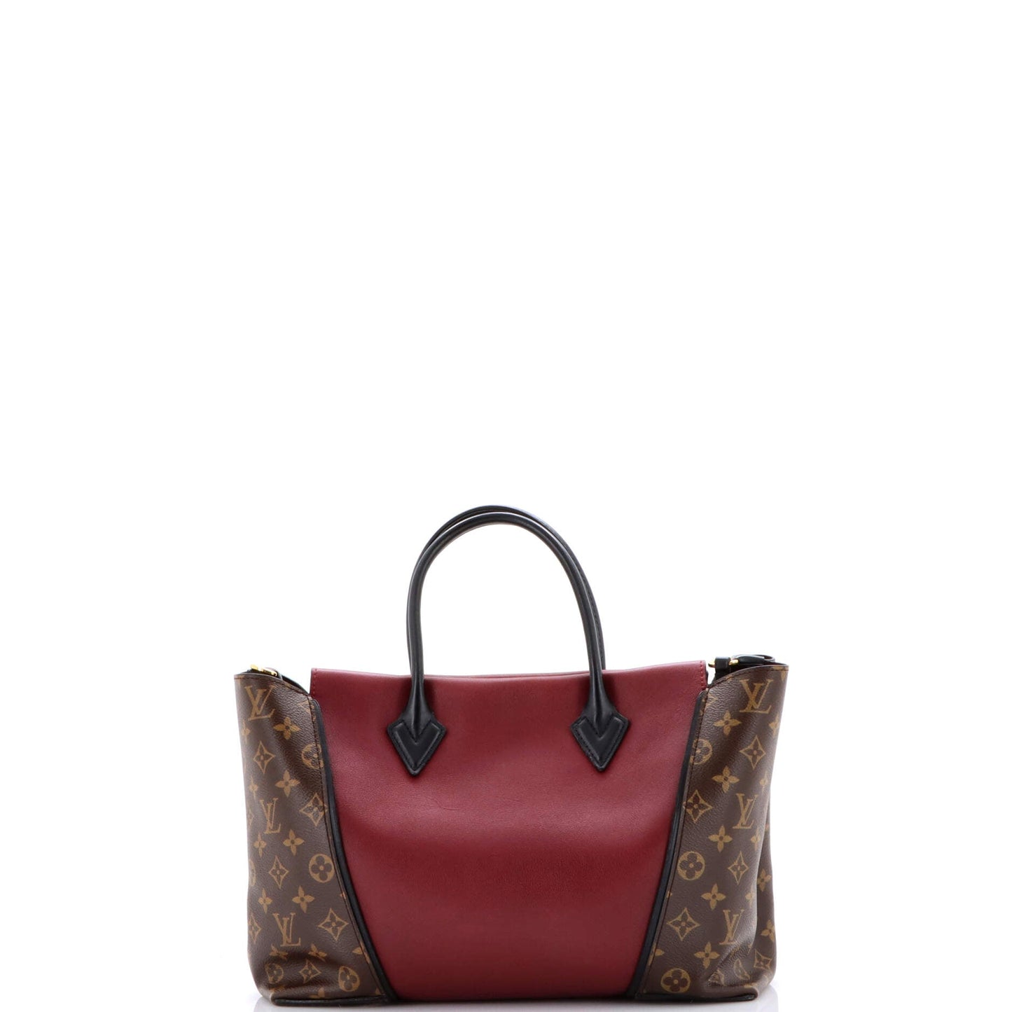 W Tote Monogram Canvas and Leather PM