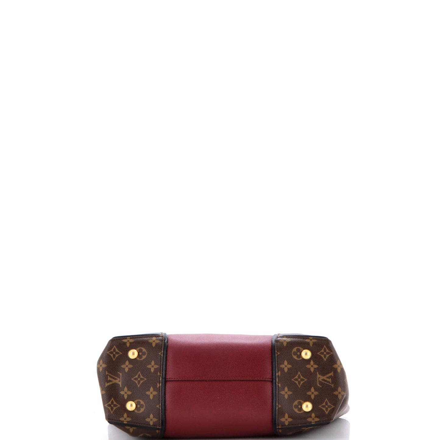 W Tote Monogram Canvas and Leather PM