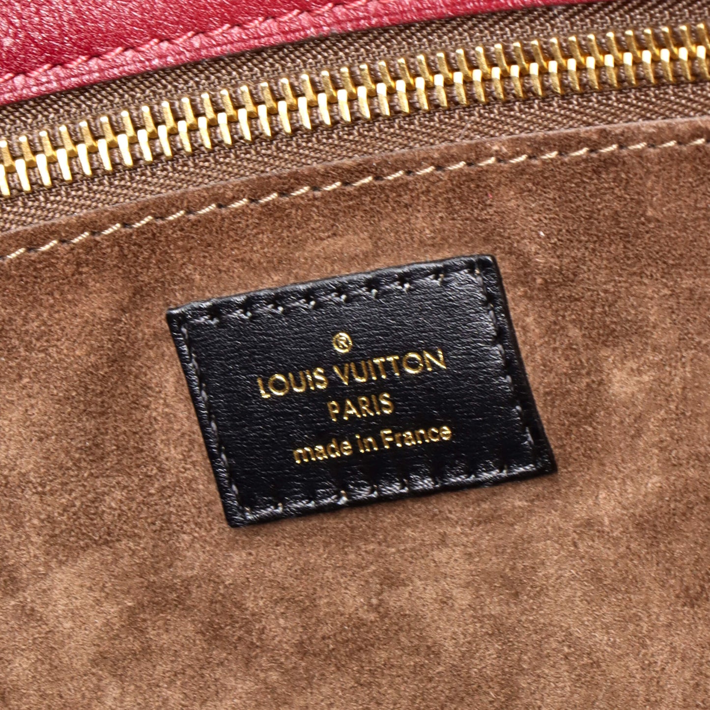 W Tote Monogram Canvas and Leather PM