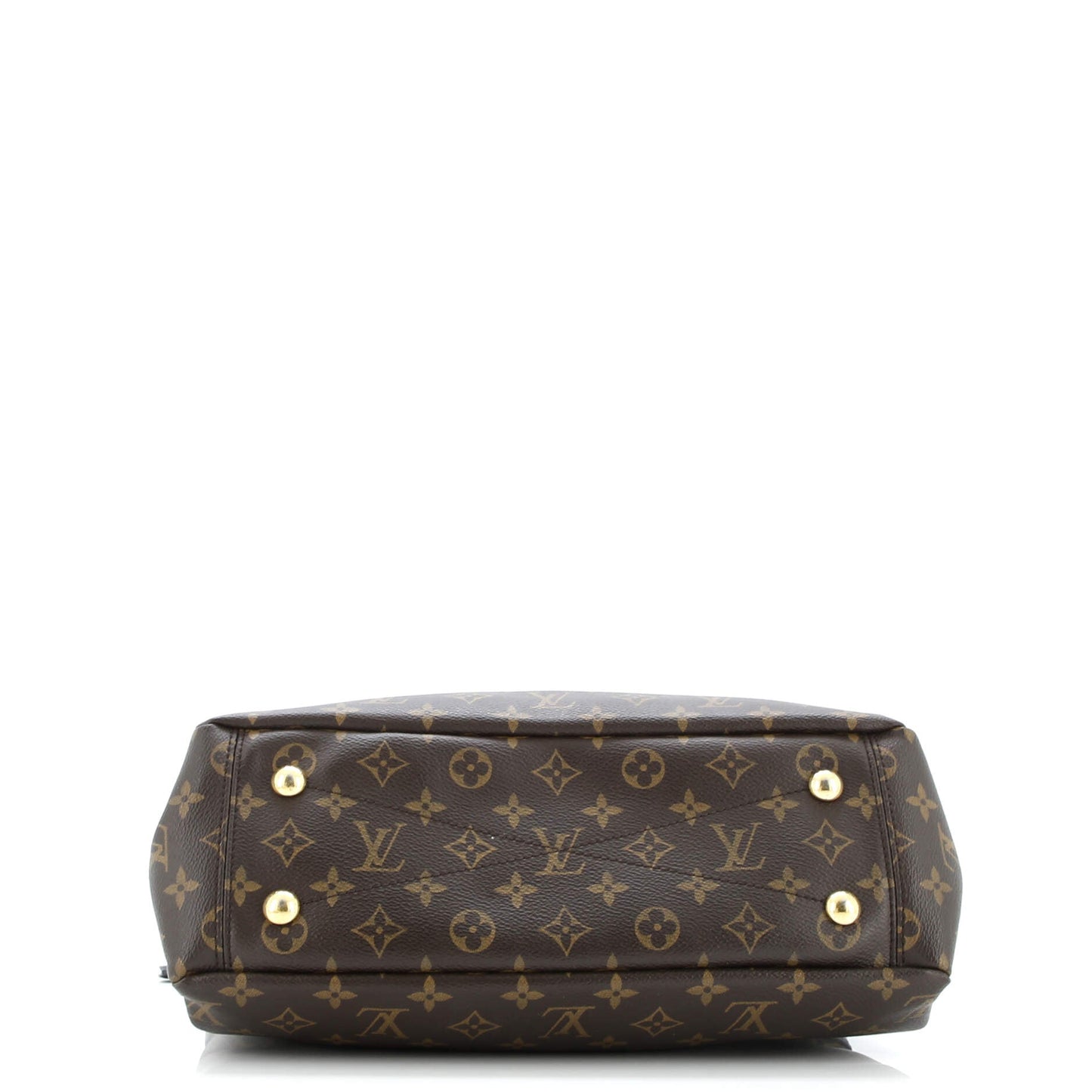 Pallas Shopper Monogram Canvas and Calfskin