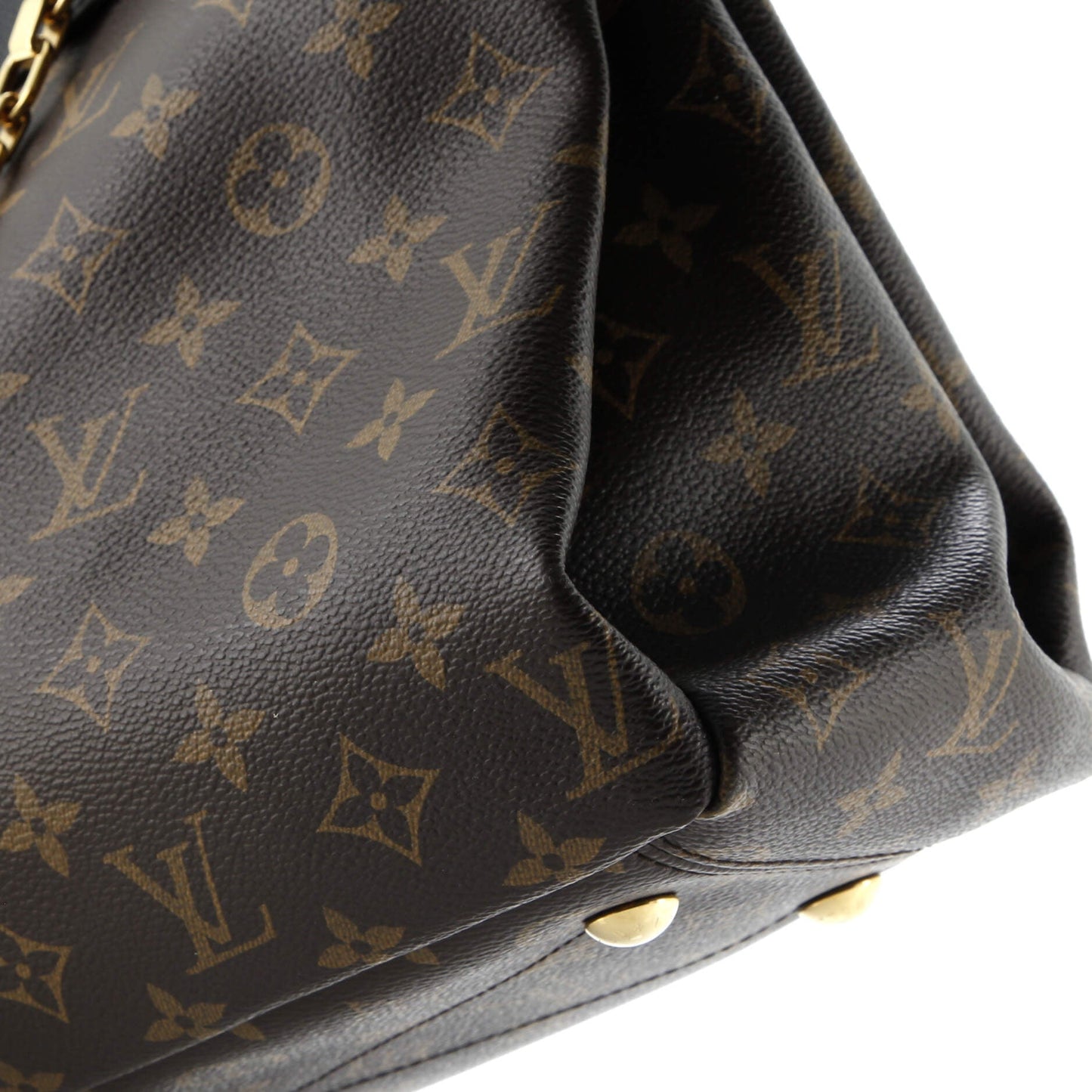 Pallas Shopper Monogram Canvas and Calfskin
