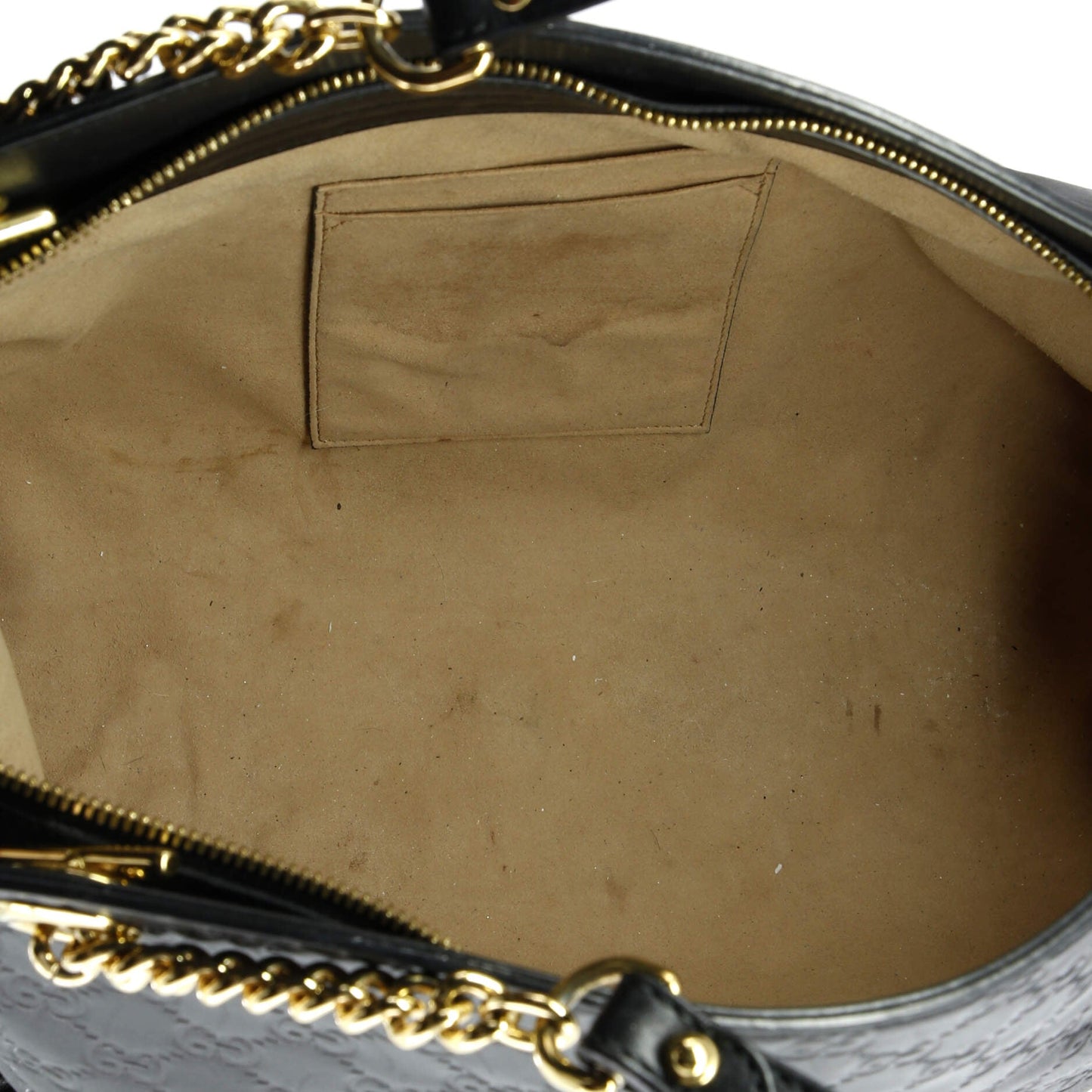 Soft Signature Shoulder Bag Guccissima Leather Large