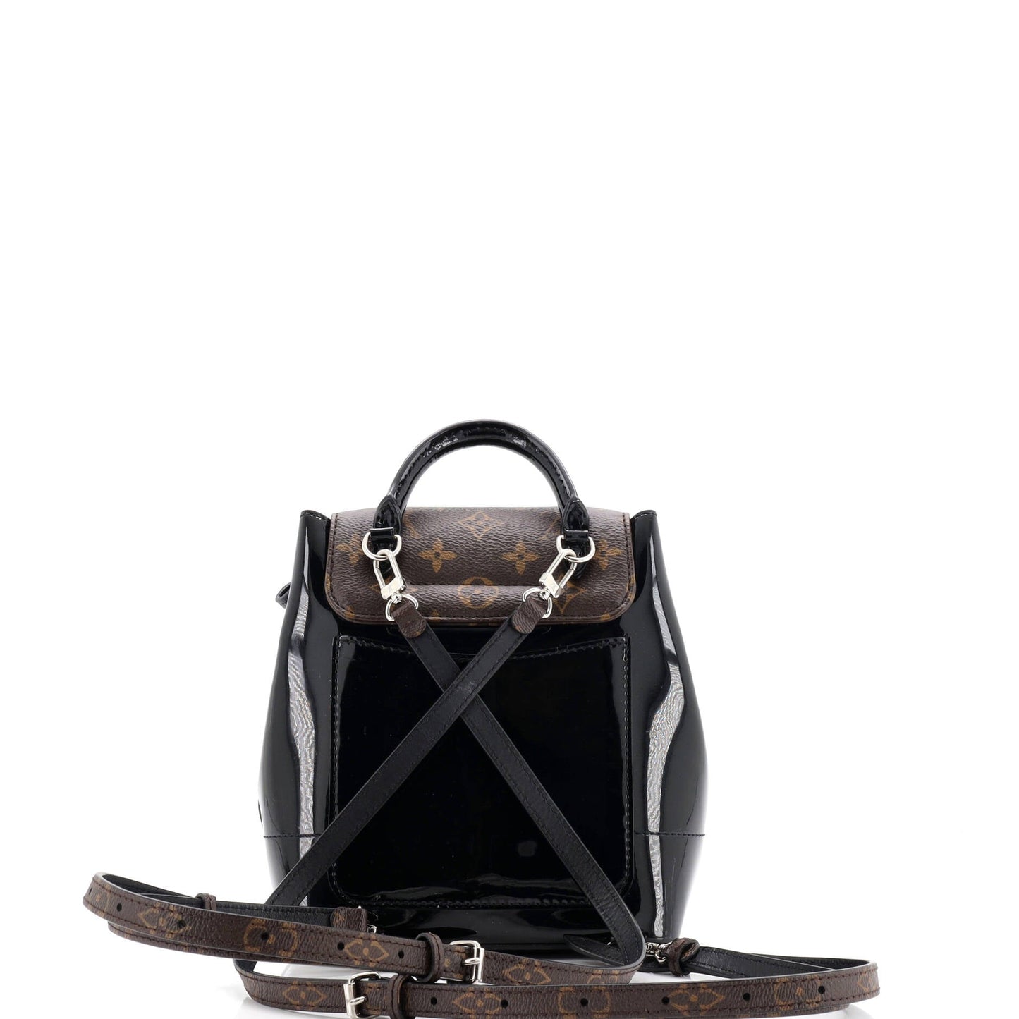 Hot Springs Backpack Vernis with Monogram Canvas