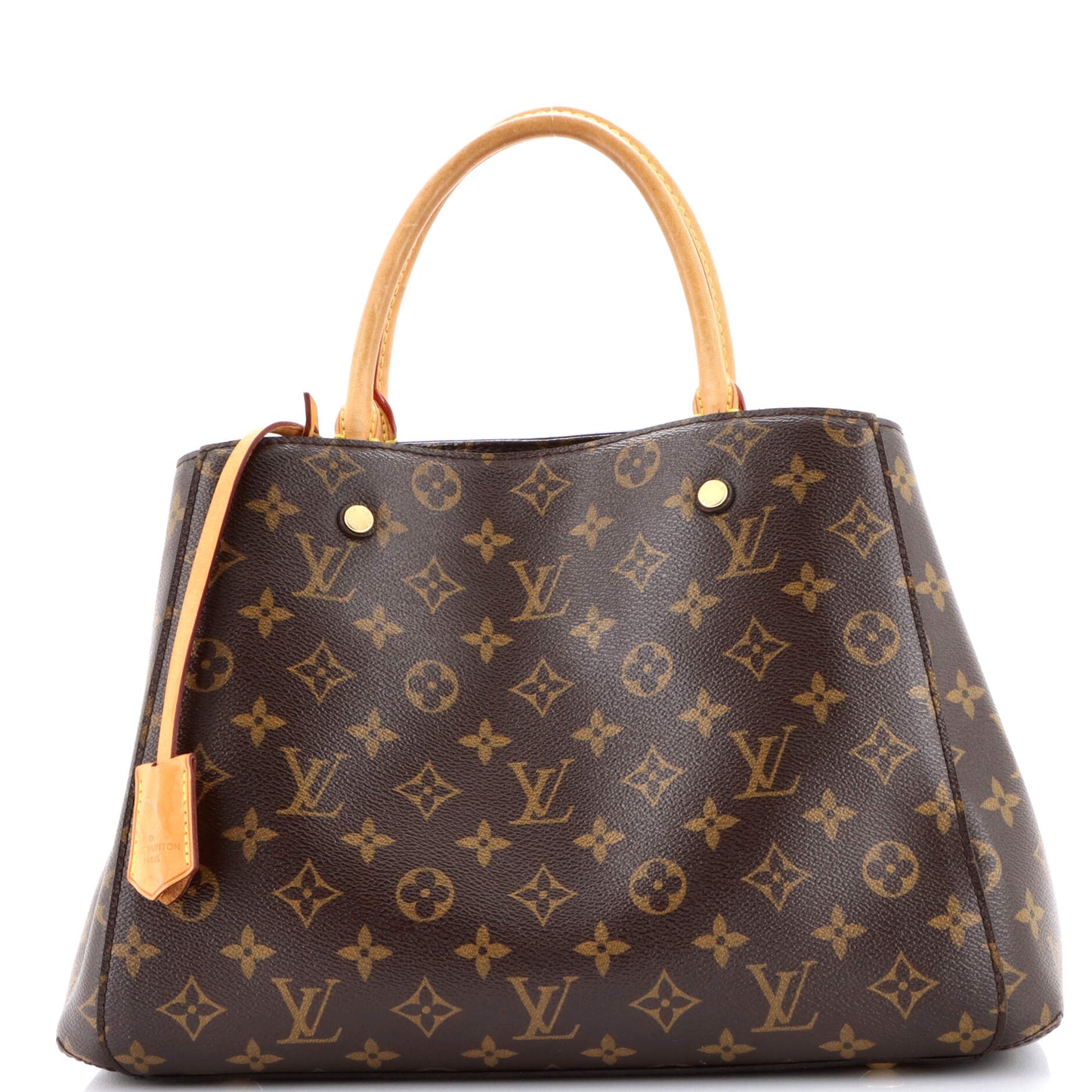 Montaigne Handbag Monogram Canvas MM