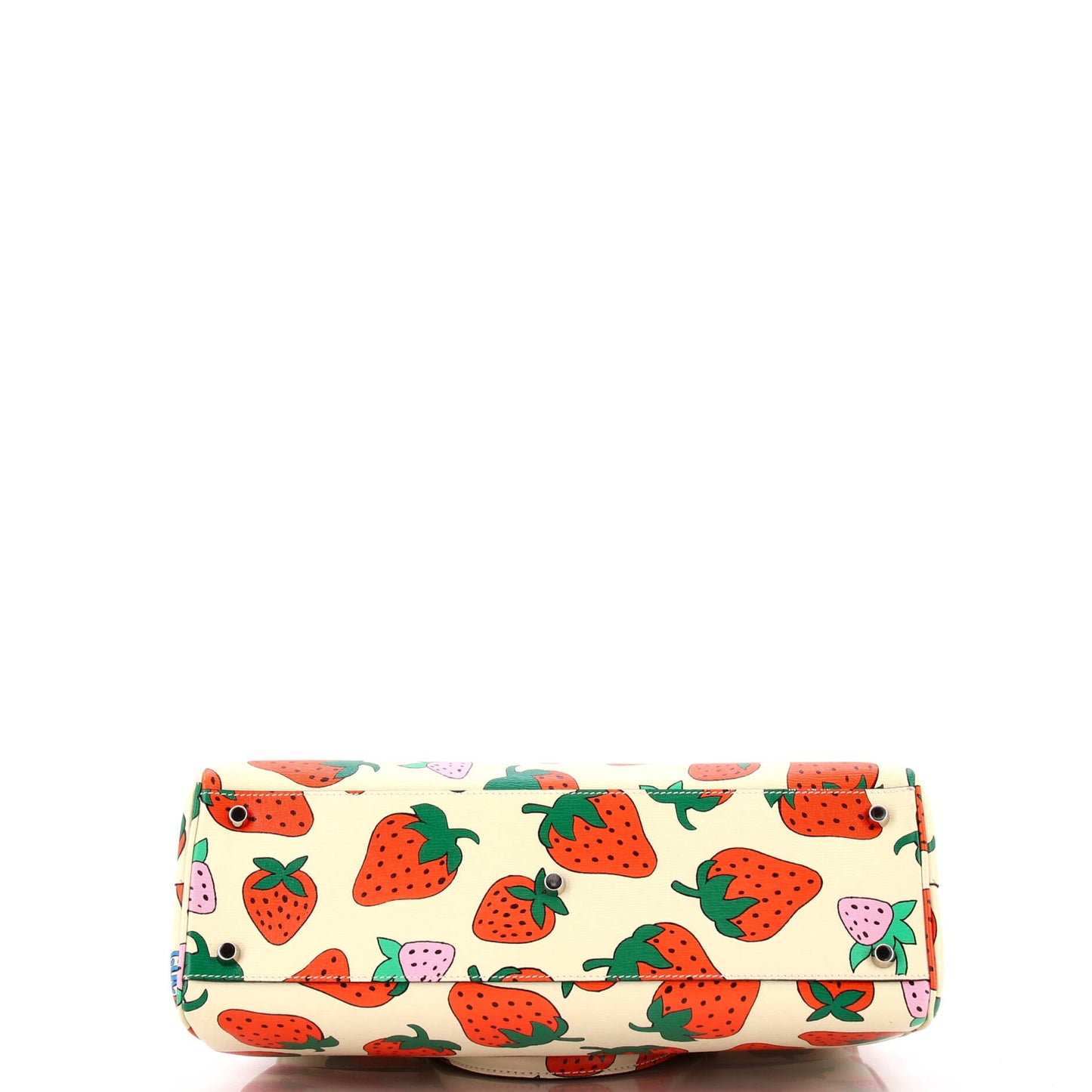 Zumi Top Handle Bag Printed Leather Medium