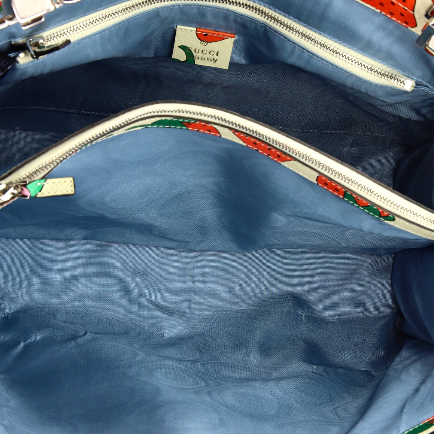 Zumi Top Handle Bag Printed Leather Medium