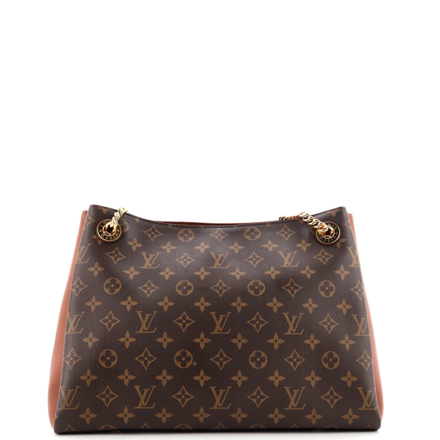 Surene Handbag Monogram Canvas with Leather MM