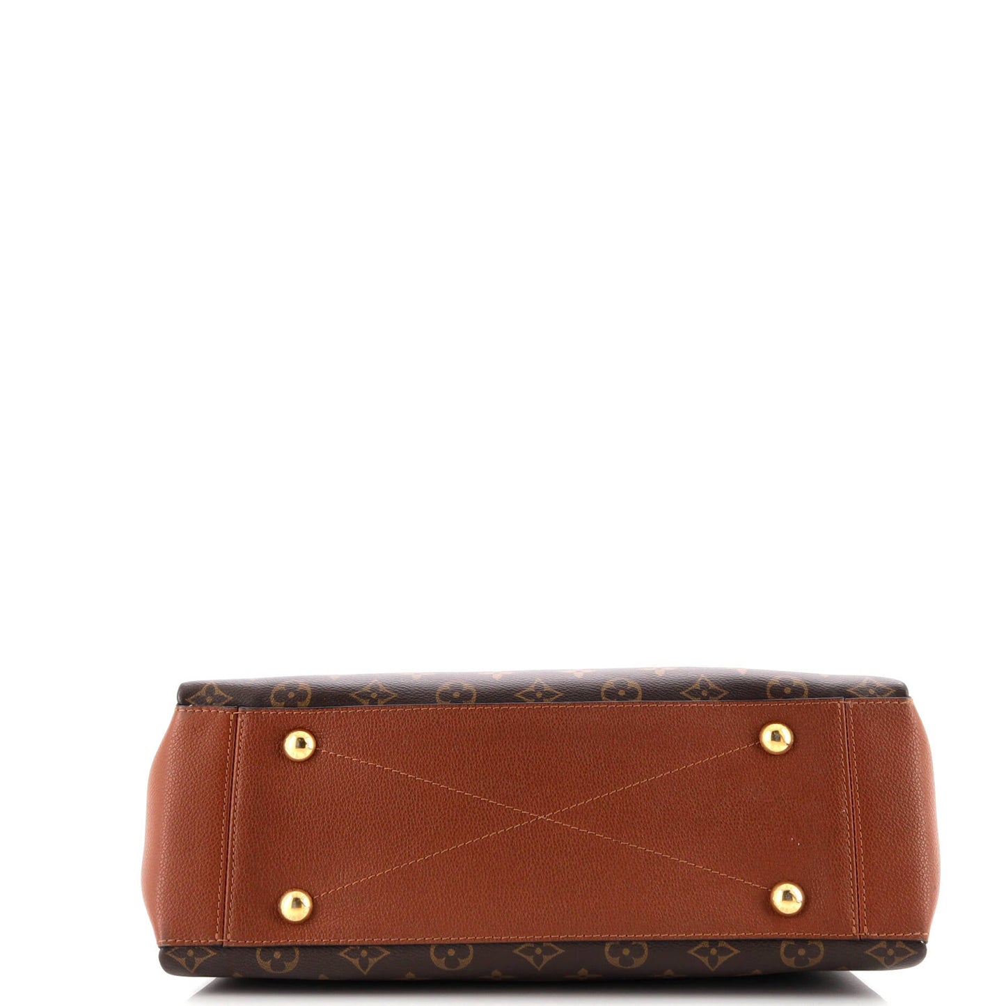 Surene Handbag Monogram Canvas with Leather MM