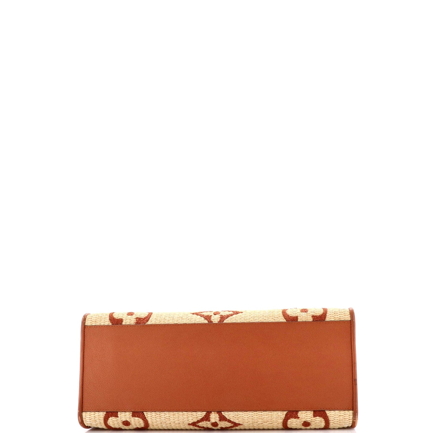 OnTheGo Tote Monogram Giant Raffia GM