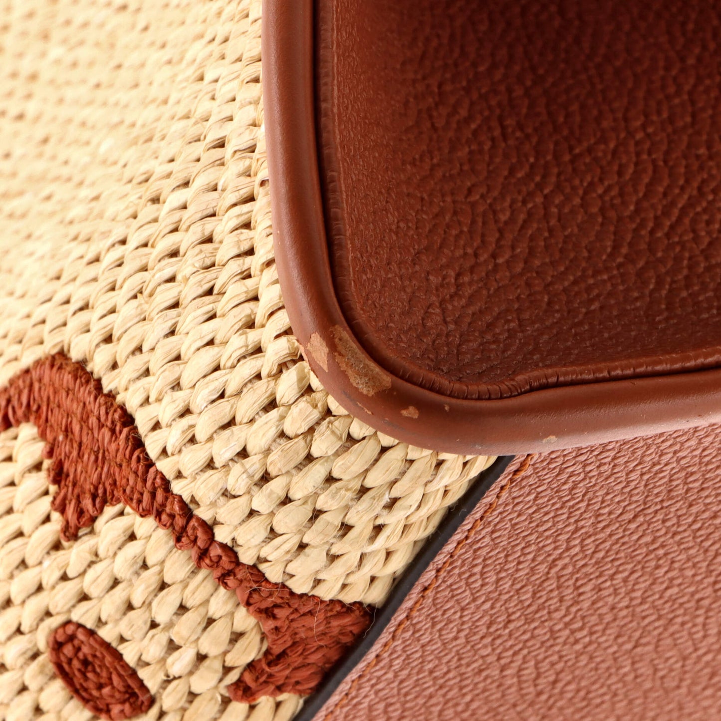 OnTheGo Tote Monogram Giant Raffia GM