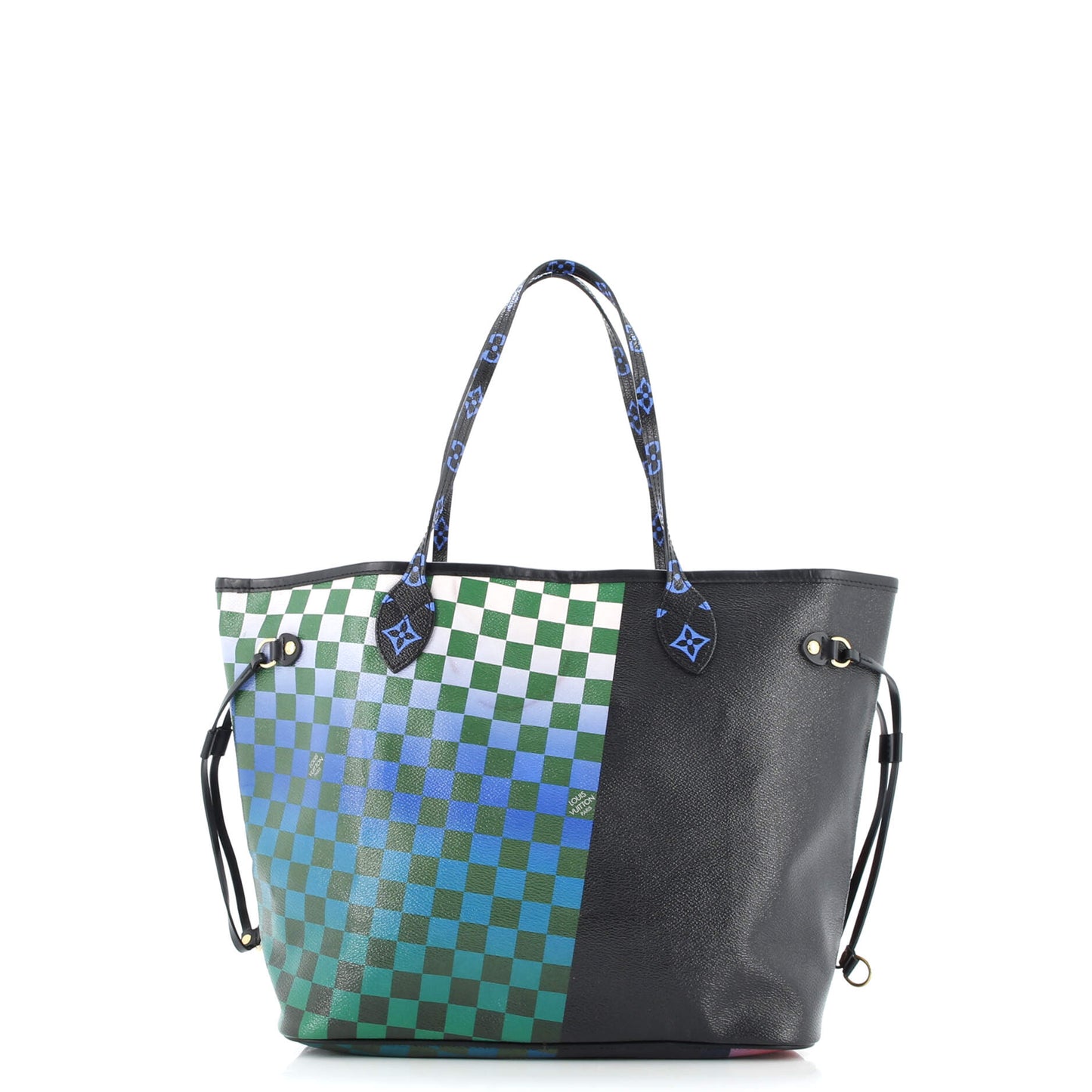 Neverfull NM Tote Limited Edition Race Print Canvas MM
