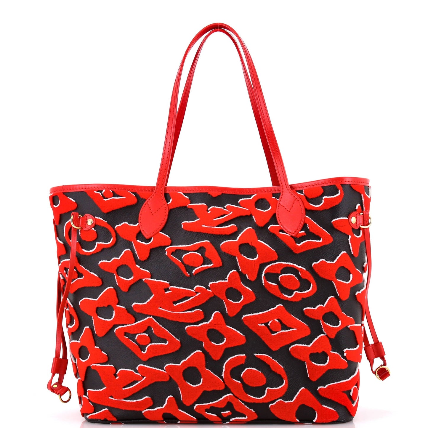 Neverfull NM Tote Limited Edition Urs Fischer Tufted Monogram Canvas MM