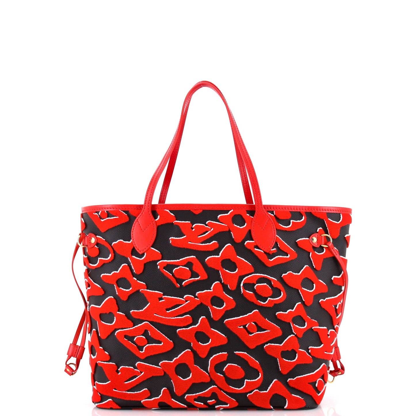 Neverfull NM Tote Limited Edition Urs Fischer Tufted Monogram Canvas MM