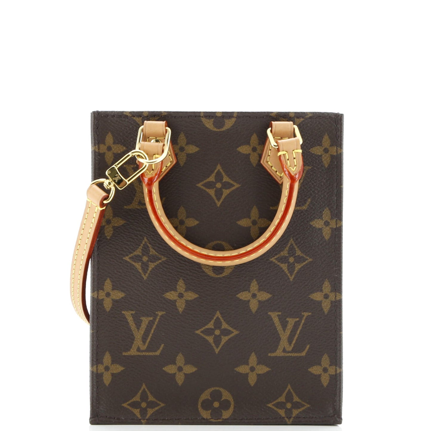Petit Sac Plat Bag Monogram Canvas