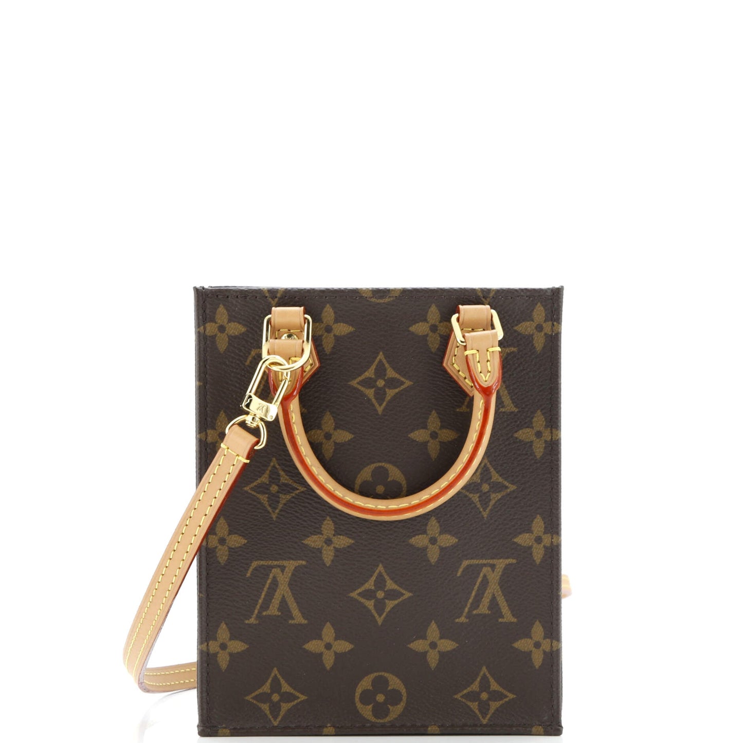 Petit Sac Plat Bag Monogram Canvas