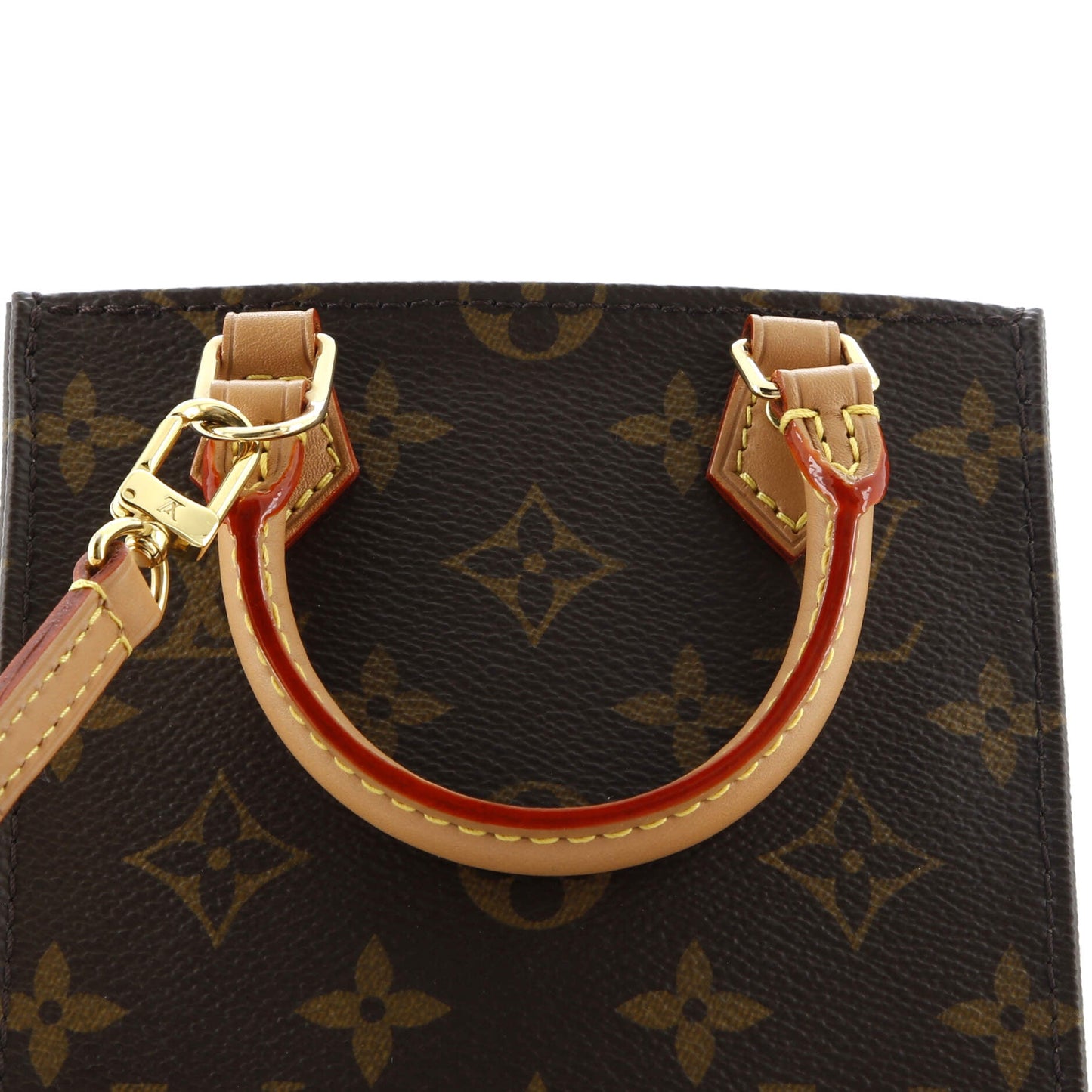 Petit Sac Plat Bag Monogram Canvas