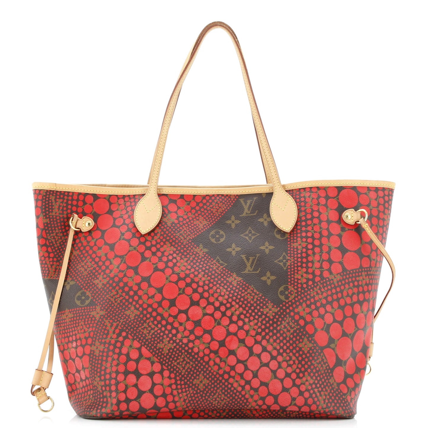 Neverfull Tote Limited Edition Kusama Waves Monogram Canvas MM