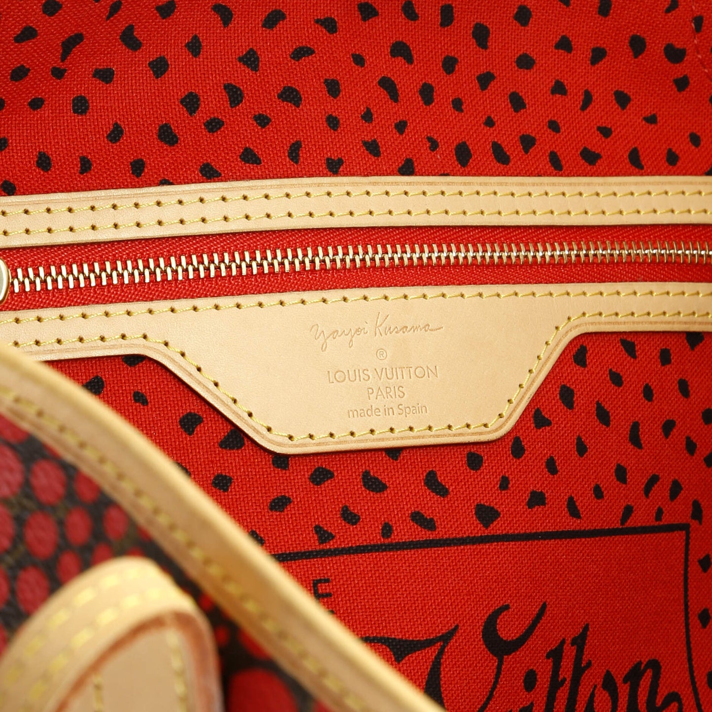 Neverfull Tote Limited Edition Kusama Waves Monogram Canvas MM