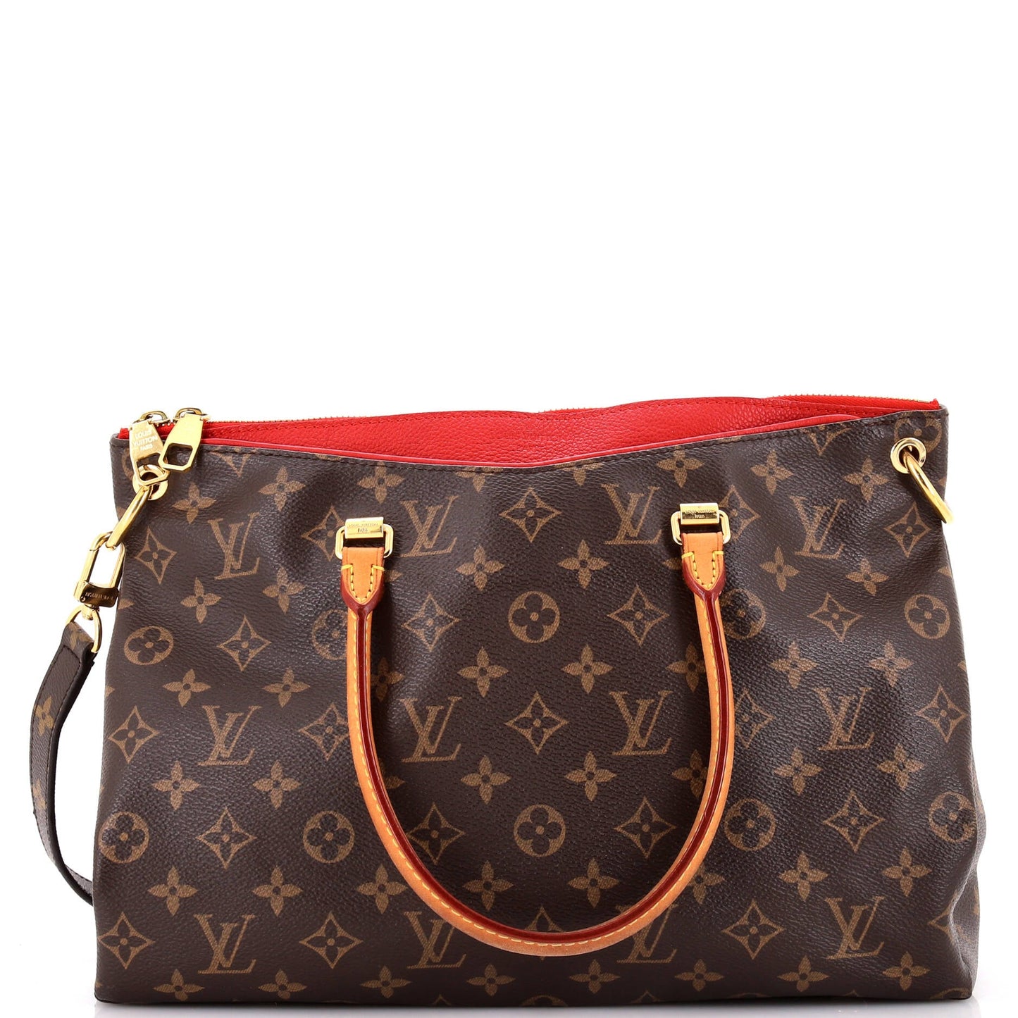 Pallas Tote Monogram Canvas with Leather