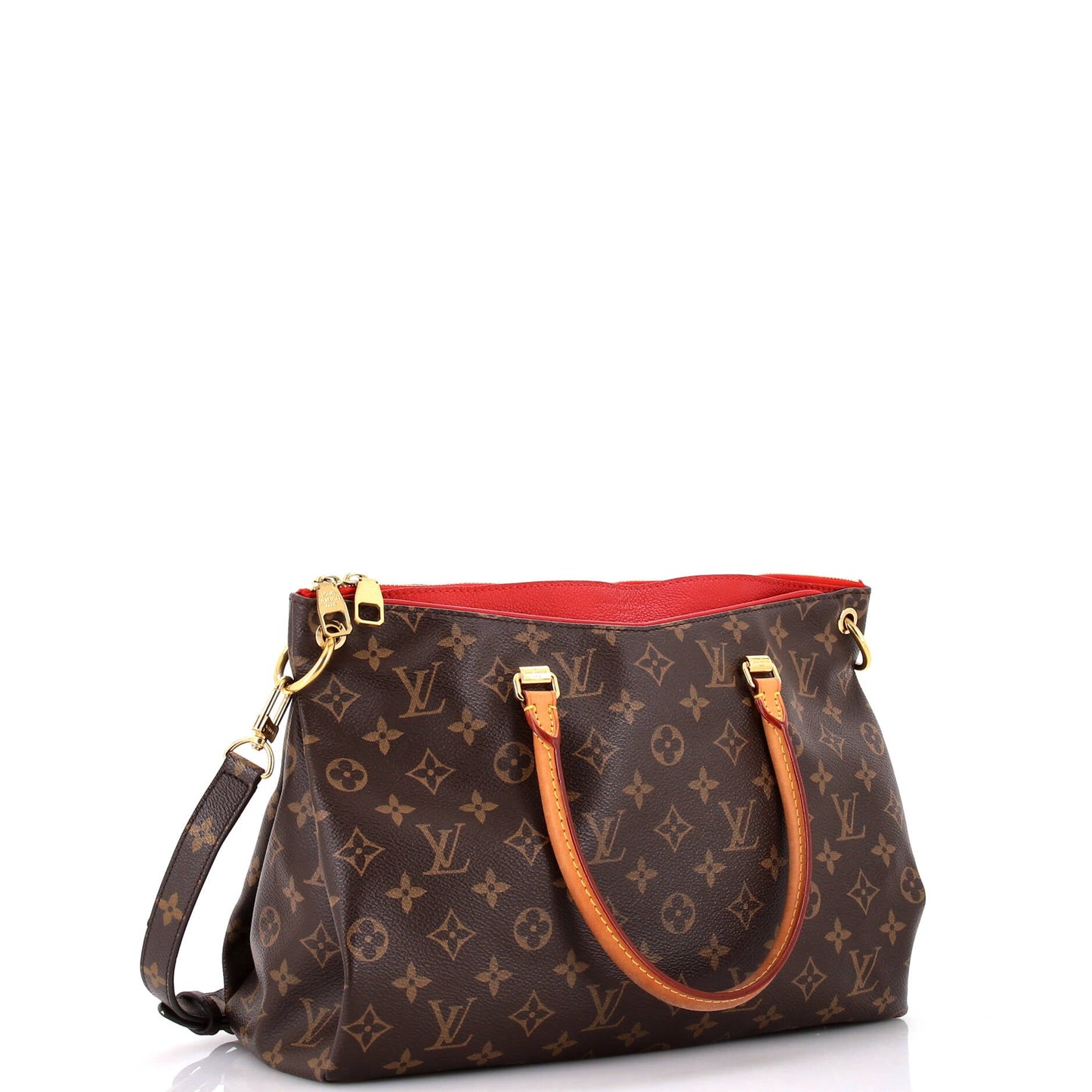 Pallas Tote Monogram Canvas with Leather