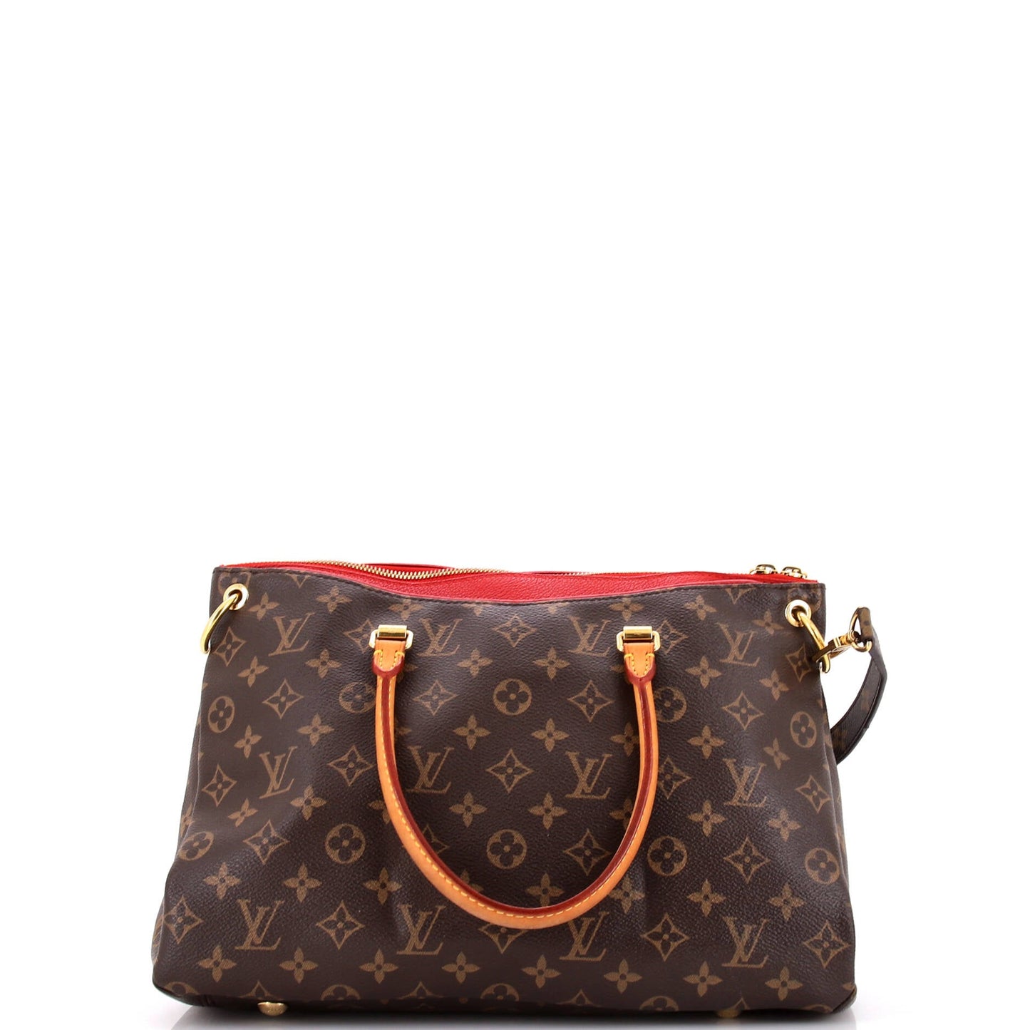 Pallas Tote Monogram Canvas with Leather