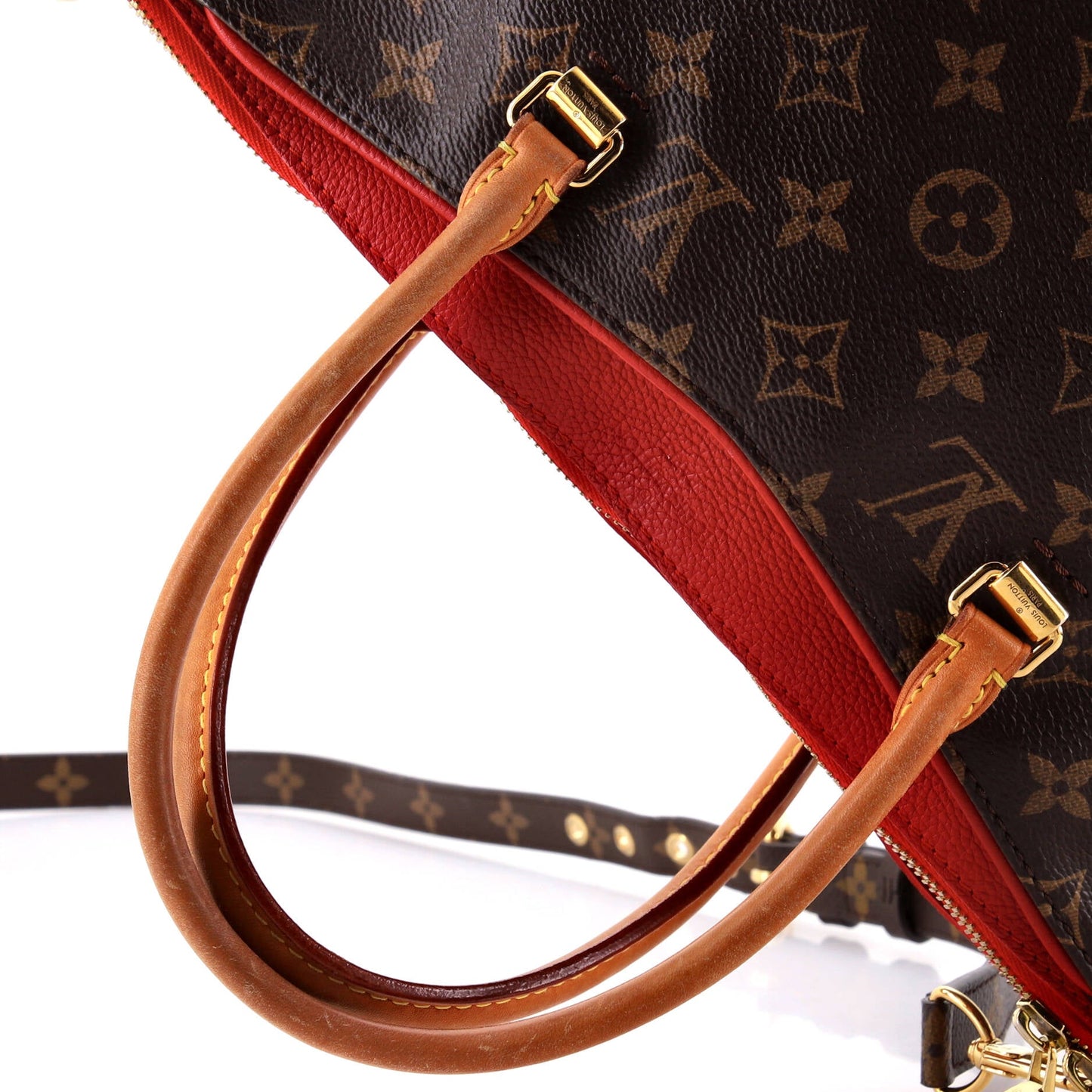 Pallas Tote Monogram Canvas with Leather