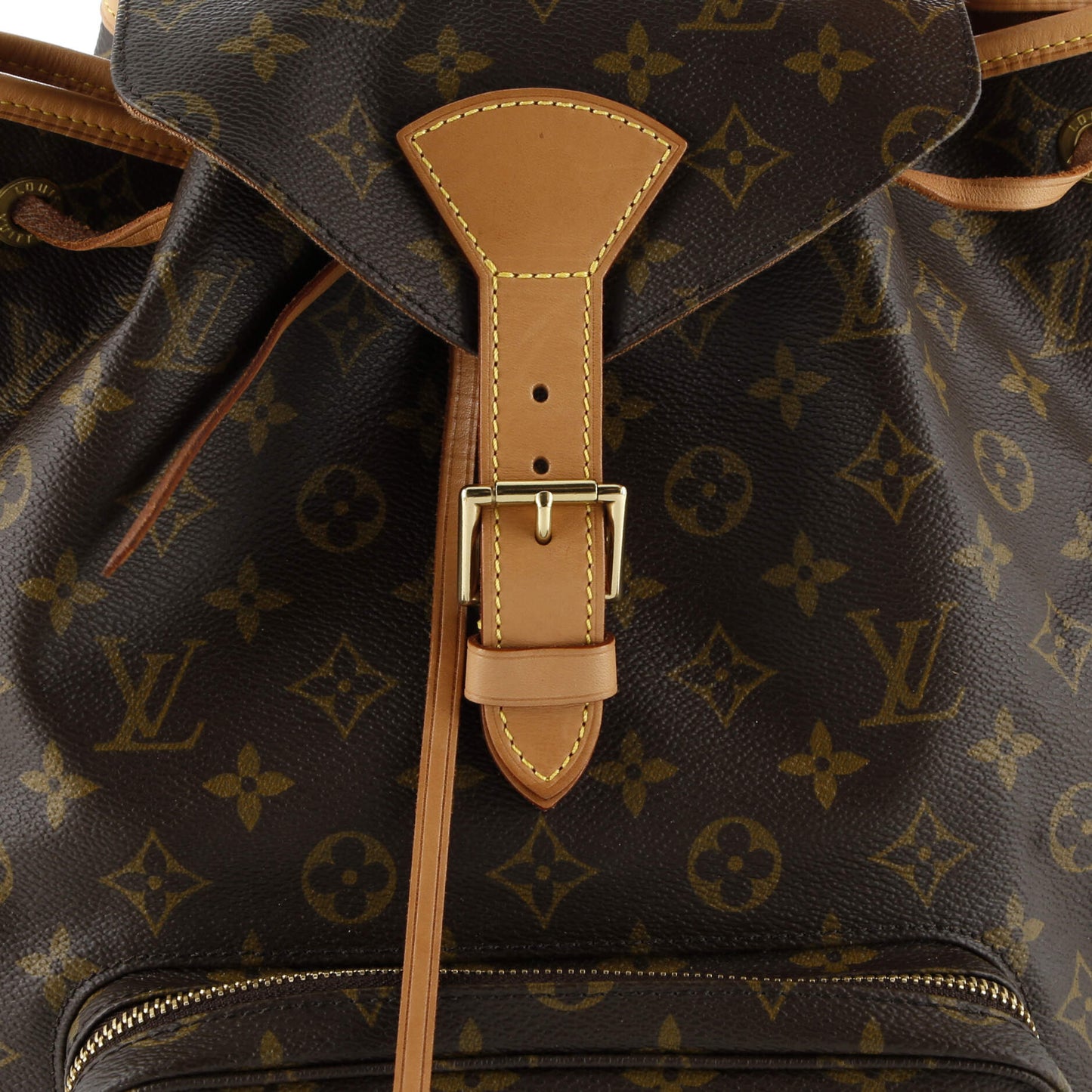 Vintage Montsouris Backpack Monogram Canvas GM
