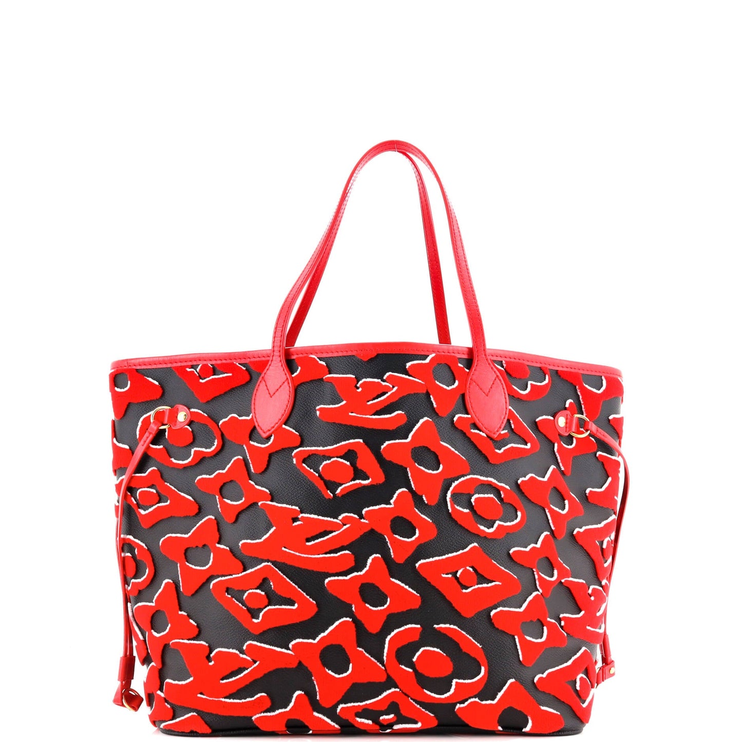 Neverfull NM Tote Limited Edition Urs Fischer Tufted Monogram Canvas MM