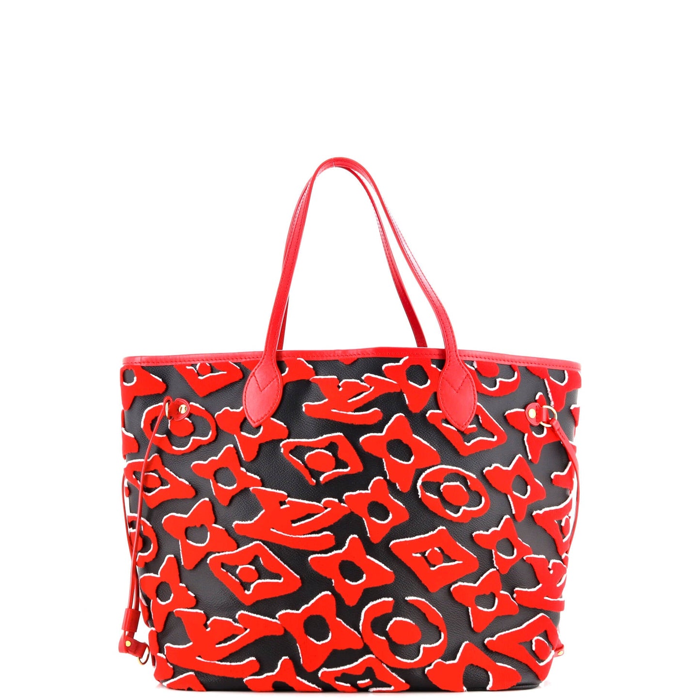Neverfull NM Tote Limited Edition Urs Fischer Tufted Monogram Canvas MM
