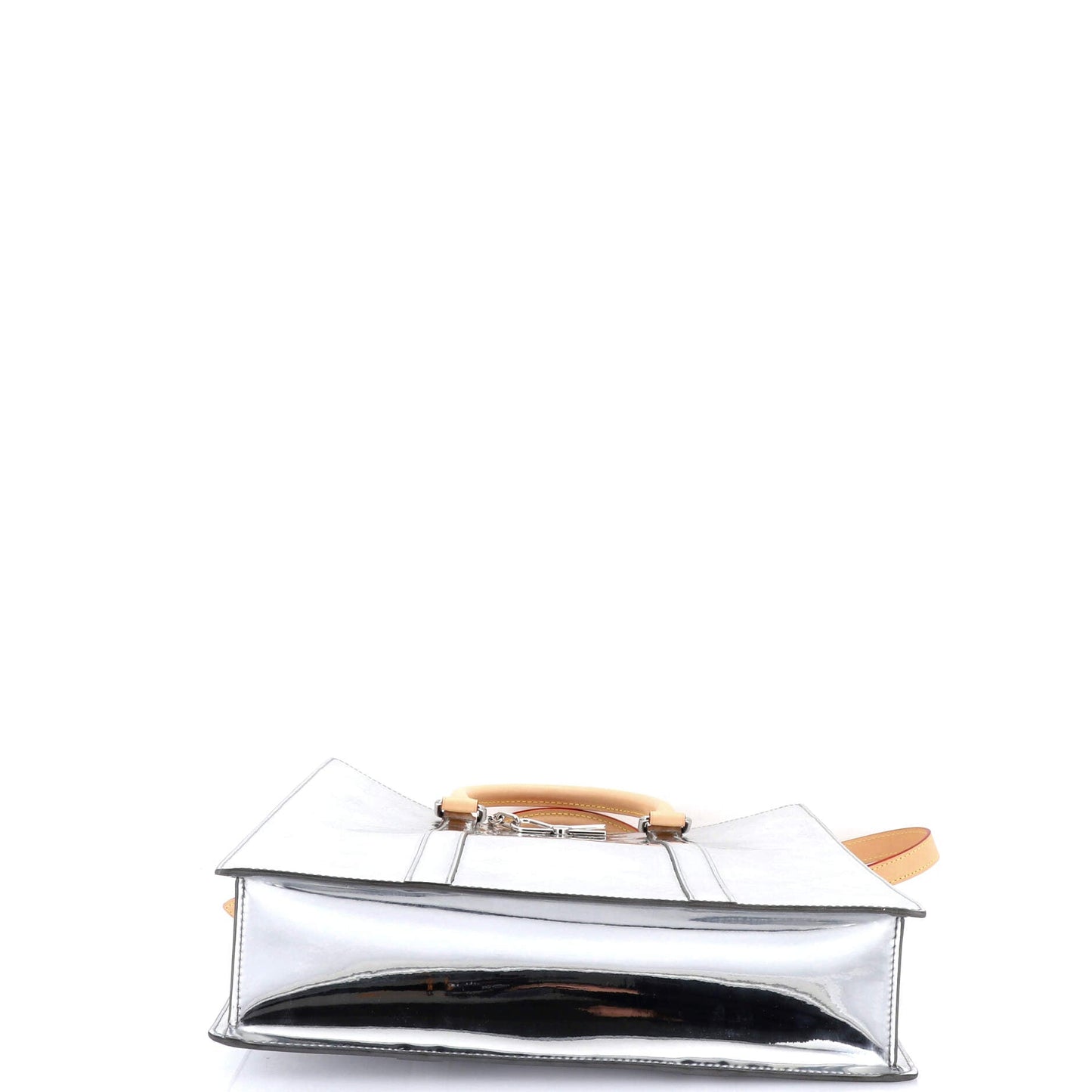 Sac Plat Bag Monogram Mirror Coated Canvas