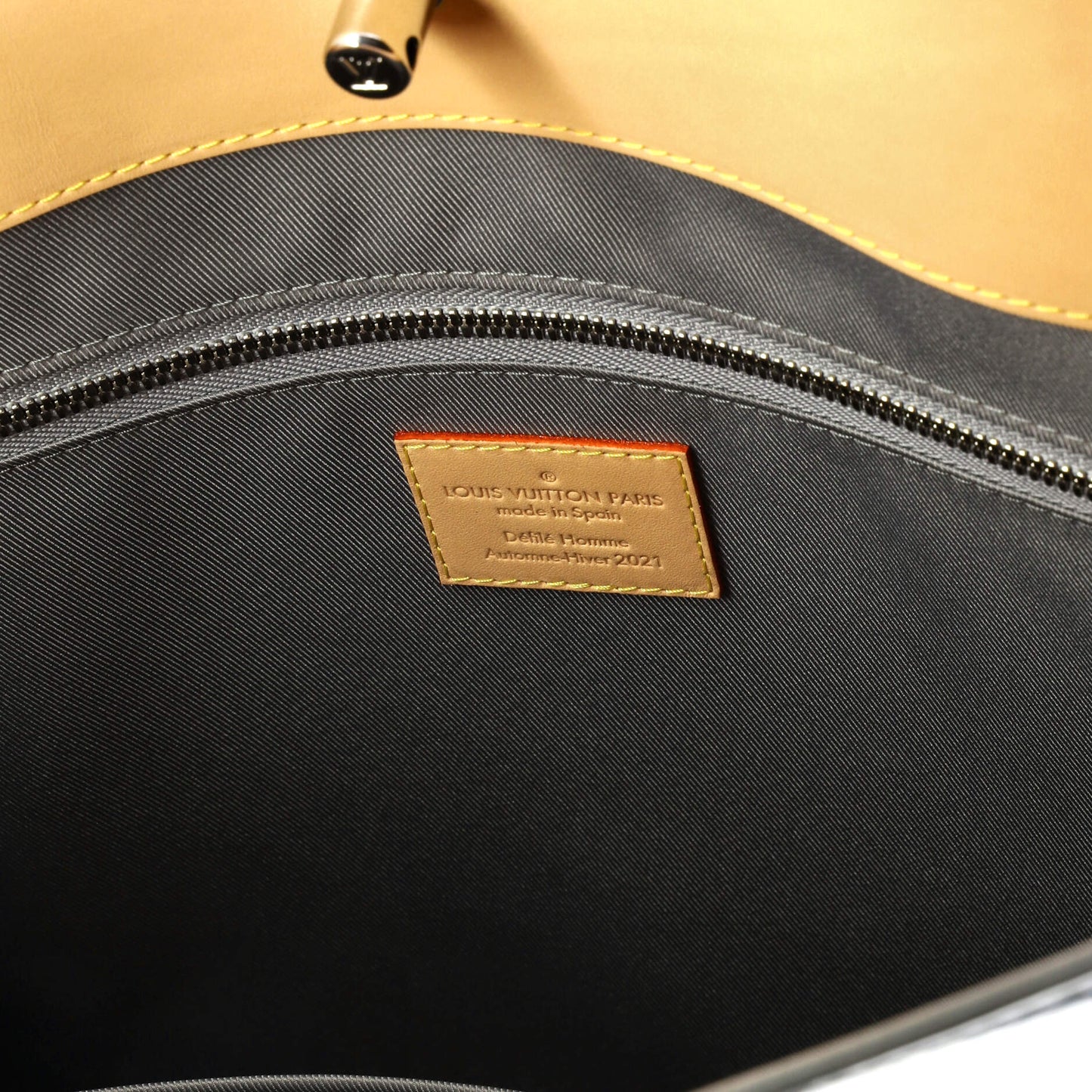 Sac Plat Bag Monogram Mirror Coated Canvas