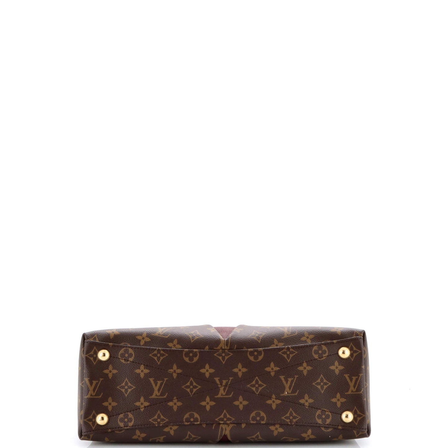 V Tote Monogram Canvas and Leather MM
