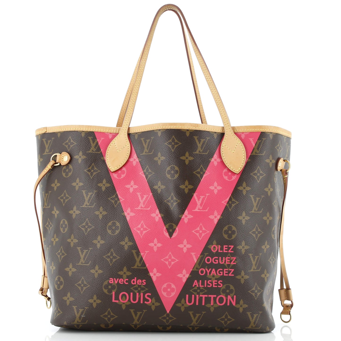Neverfull NM Tote Limited Edition V Monogram Canvas MM